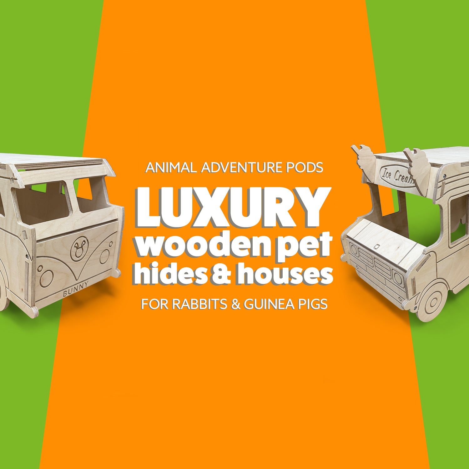 Pod Rabbit Animal Adventure Pods for Rabbits, Giant Rabbits & Guinea Pigs – HAYPIGS