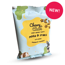 Load image into Gallery viewer, ChewyChewsUK Moon and Stars with Banana &amp; Turmeric 90g
