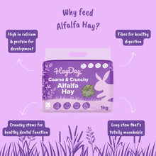 Load image into Gallery viewer, Coarse and Crunchy Alfalfa Hay 1kg
