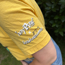 Load image into Gallery viewer, Official Piggy Fest 2026 - Guinea Pig T-shirt - Unisex - Yellow
