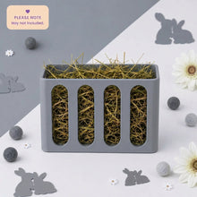 Load image into Gallery viewer, Guinea Pig &amp; Rabbit Hay Feeder – Grey

