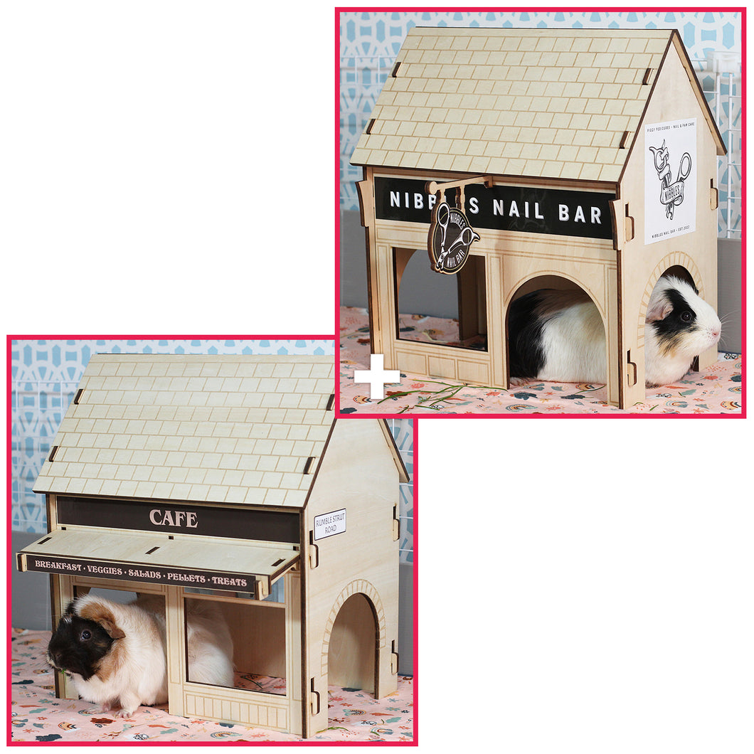BUNDLE OFFER - Guinea Pig Café + Nibbles Nail Bar - Save £10