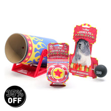 Load image into Gallery viewer, BUNDLE OFFER: The HayPigs!® Guinea Pig Circus™ range - ENRICHMENT TOY BUNDLE
