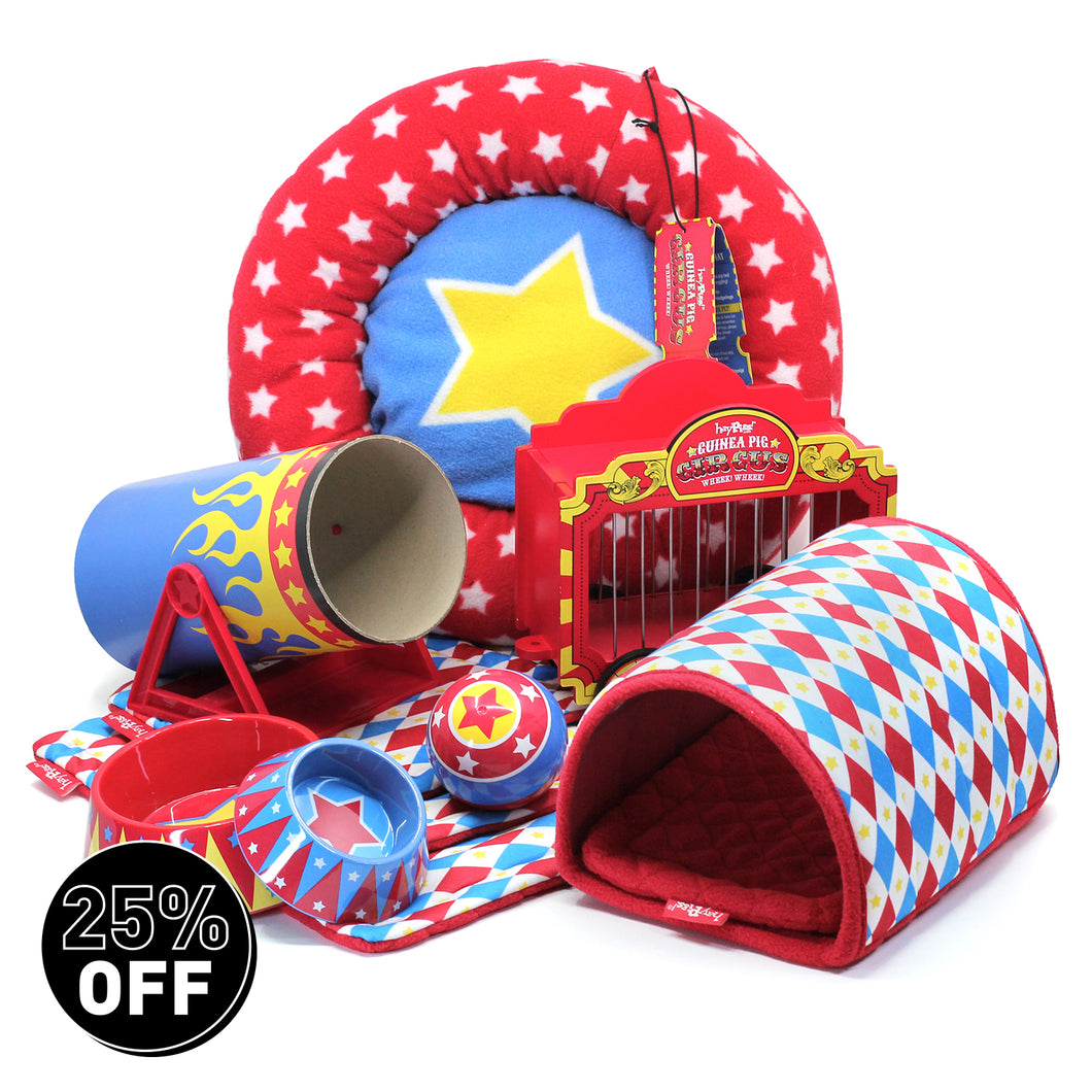 BUNDLE OFFER: The HayPigs!® Guinea Pig Circus™ range - MEGA BUNDLE