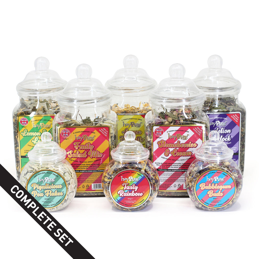 HayPigs!® Pig’n’Mix™ Collectors Jars – Set of 8