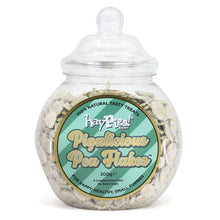 Load image into Gallery viewer, HayPigs!® Pigalicious Pea Flakes™ (300g) in Small Collectors Jar
