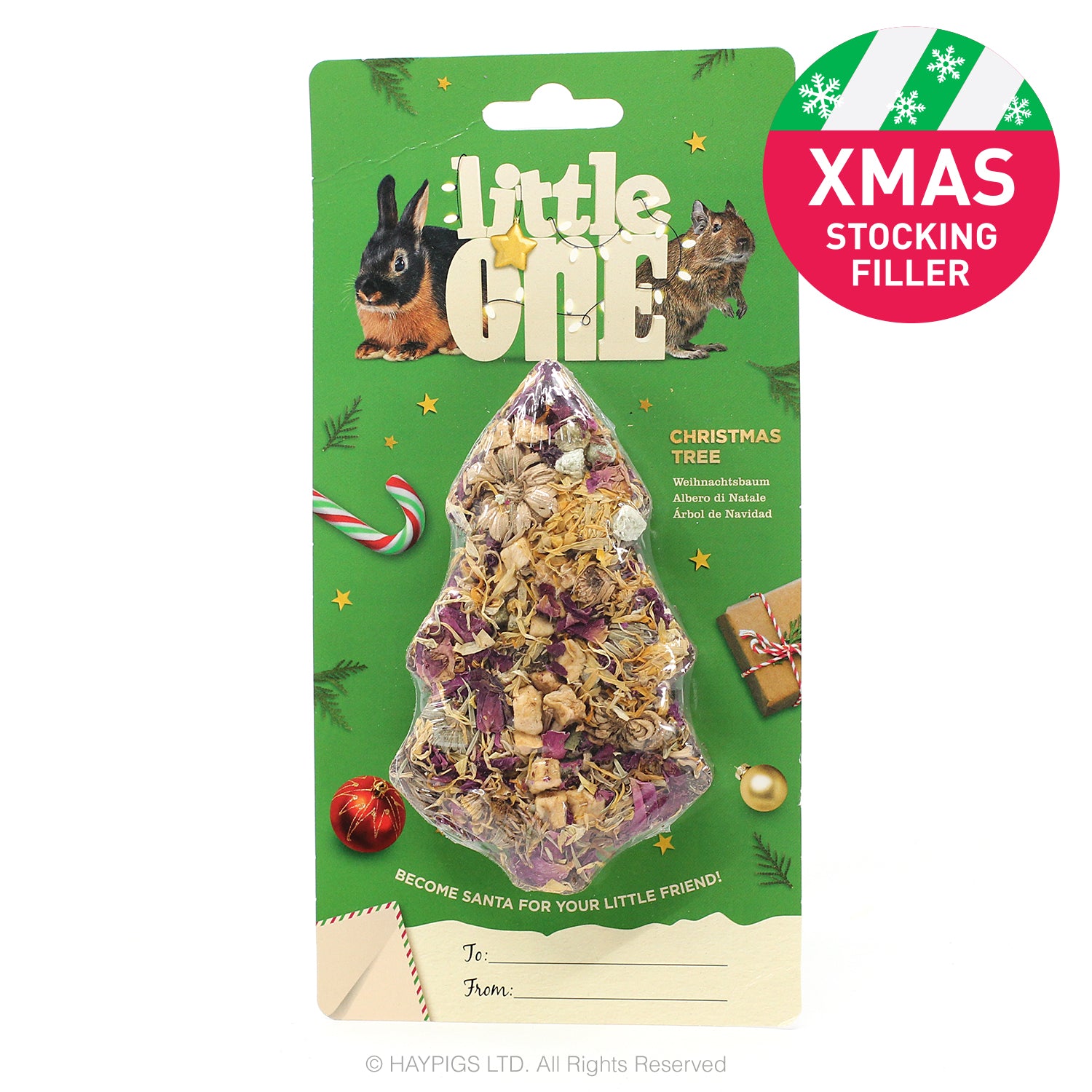 Little One Christmas Tree (for Guinea Pigs and Rabbits) 65g
