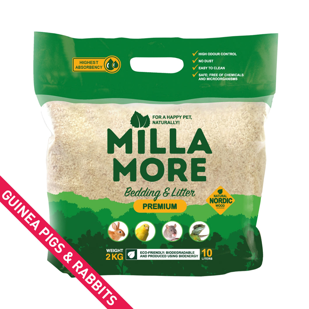 Millamore Premium Bedding and Litter 10L