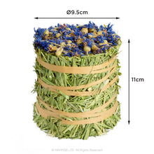 Load image into Gallery viewer, Natural Nibbles Timothy Hay Roll - Cornflower
