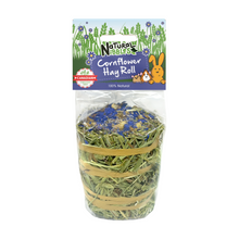 Load image into Gallery viewer, Natural Nibbles Timothy Hay Roll - Cornflower
