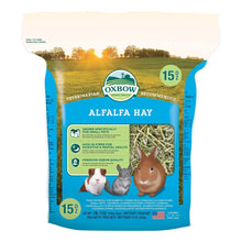 Load image into Gallery viewer, Oxbow Alfalfa Hay – Hand-Sorted Feeding Hay – 425g
