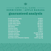 Load image into Gallery viewer, Oxbow Critical Care® Herbivore Apple &amp; Banana 141g
