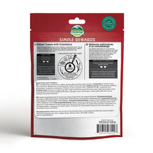 Load image into Gallery viewer, Oxbow Simple Rewards Baked Treats - Cranberry 85g
