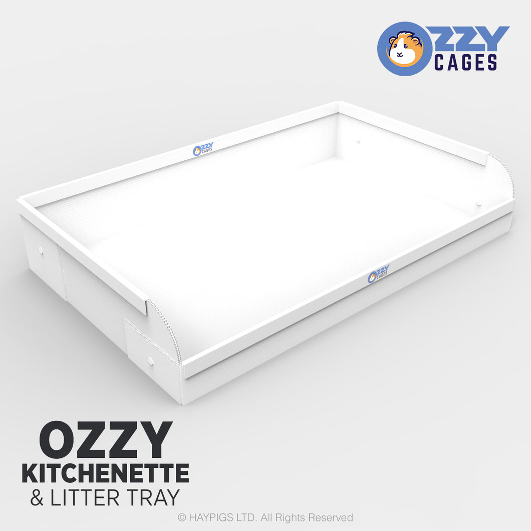 Ozzy Kitchenette & Litter Tray for Guinea Pigs