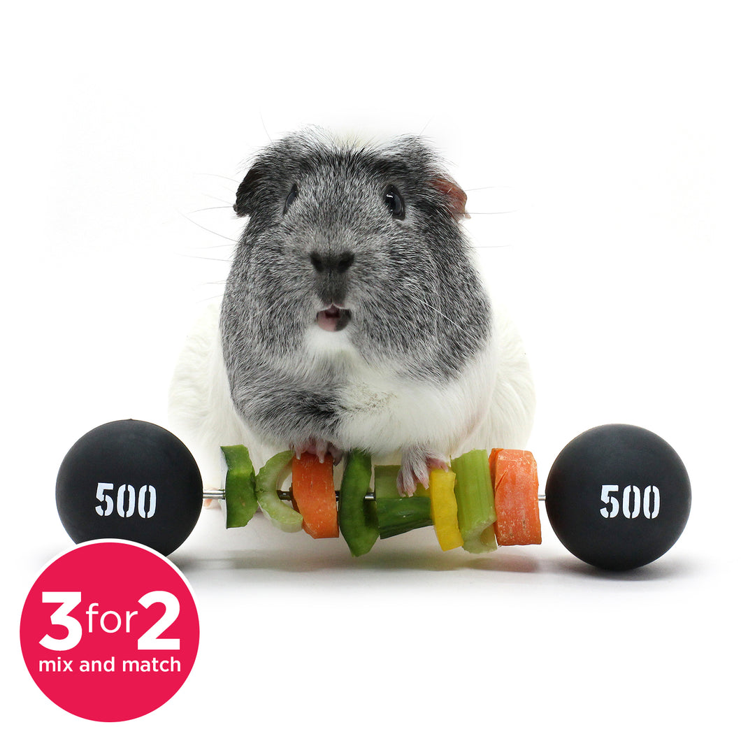 HayPigs!® Piggy Weightlifter™ - Vegetable Kebab Maker