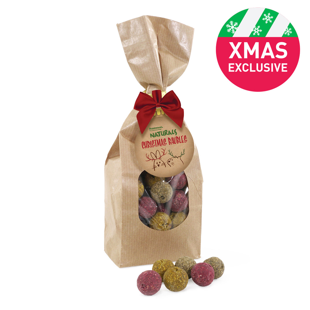 Rosewood Naturals Christmas Baubles 200g