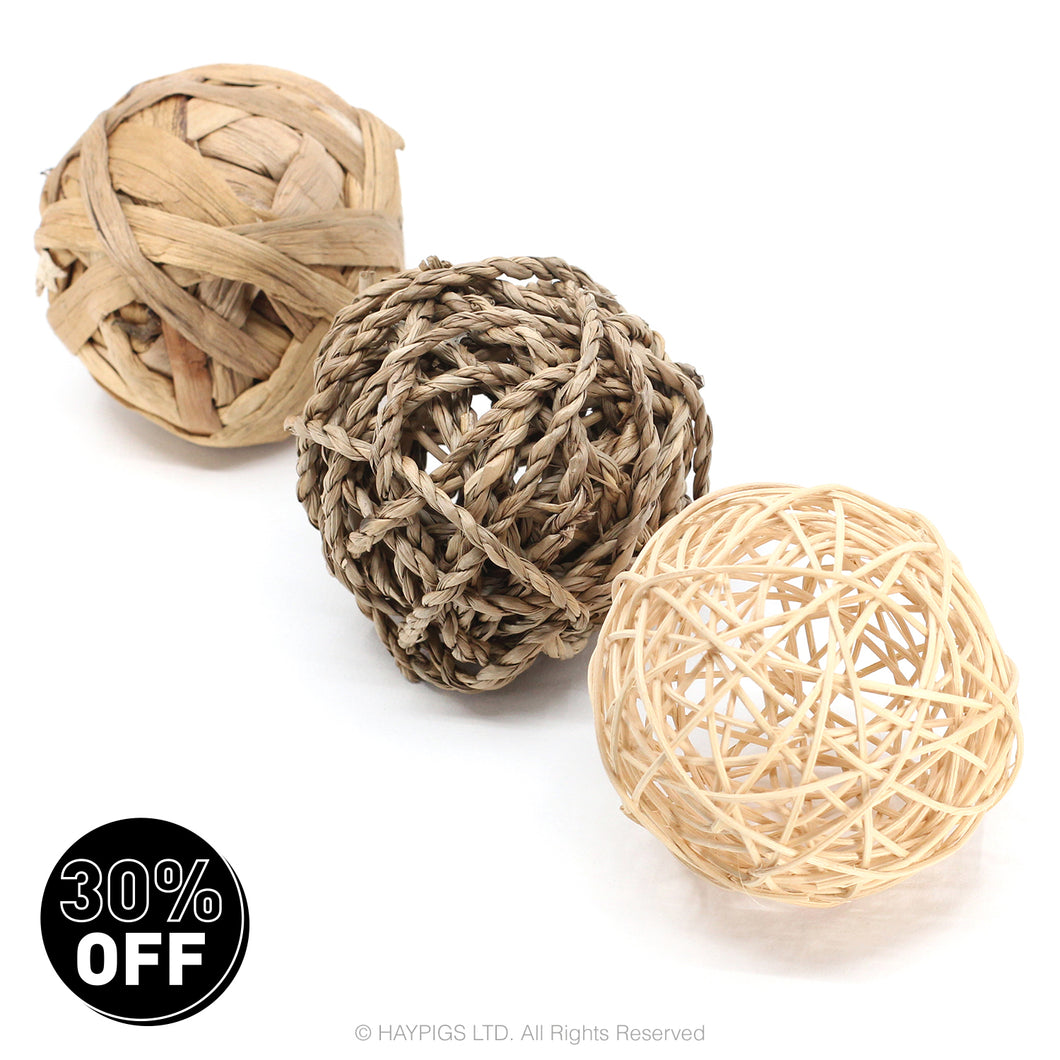 Rosewood Naturals Trio of Fun Balls