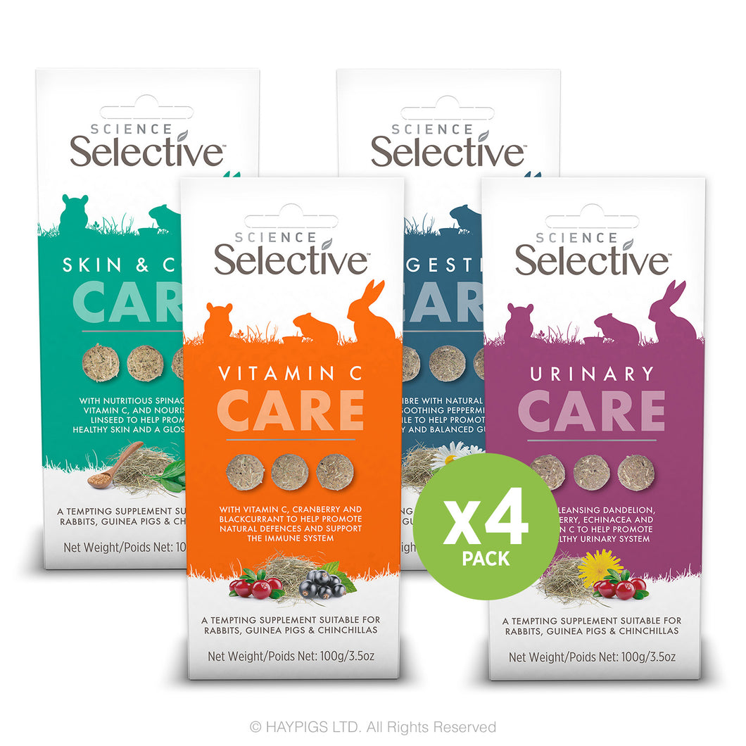 BUNDLE OFFER: (4 pack) Supreme Science Selective Care Supplements