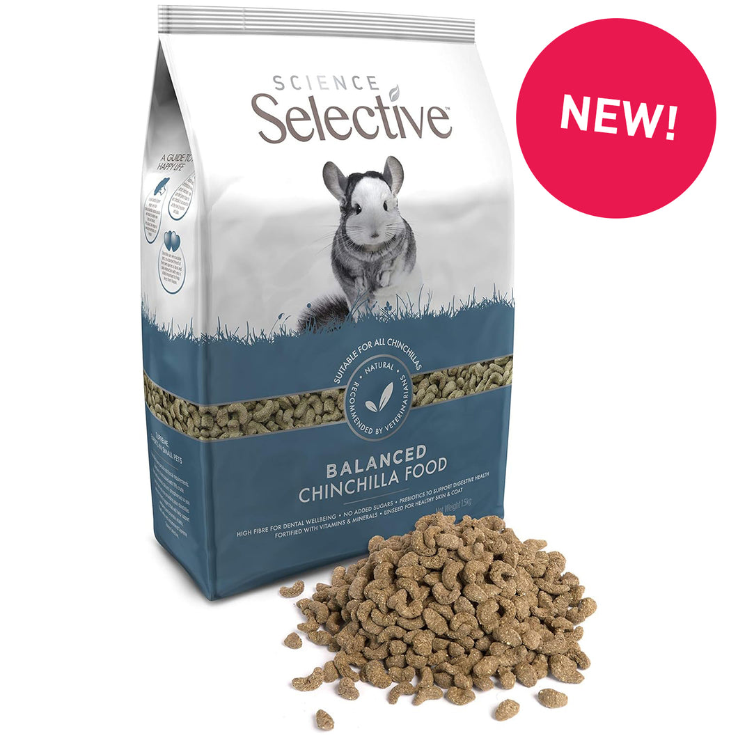 Supreme Science Selective Chinchilla Food 1.5kg