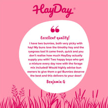 Load image into Gallery viewer, HayDay Sweet &amp; Munchy Ryegrass Hay 1kg
