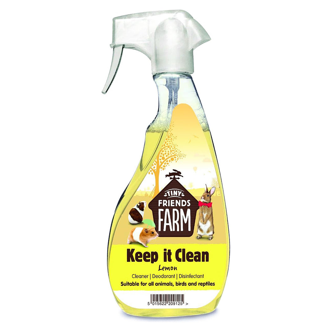 Supreme Tiny Friends Farm Keep It Clean Disinfectant Spray (Lemon / Lavender) 500ml