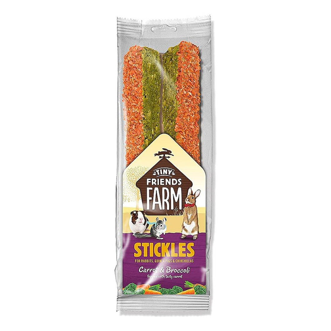Tiny Friends Farm Stickles with Carrot and Broccoli 100g