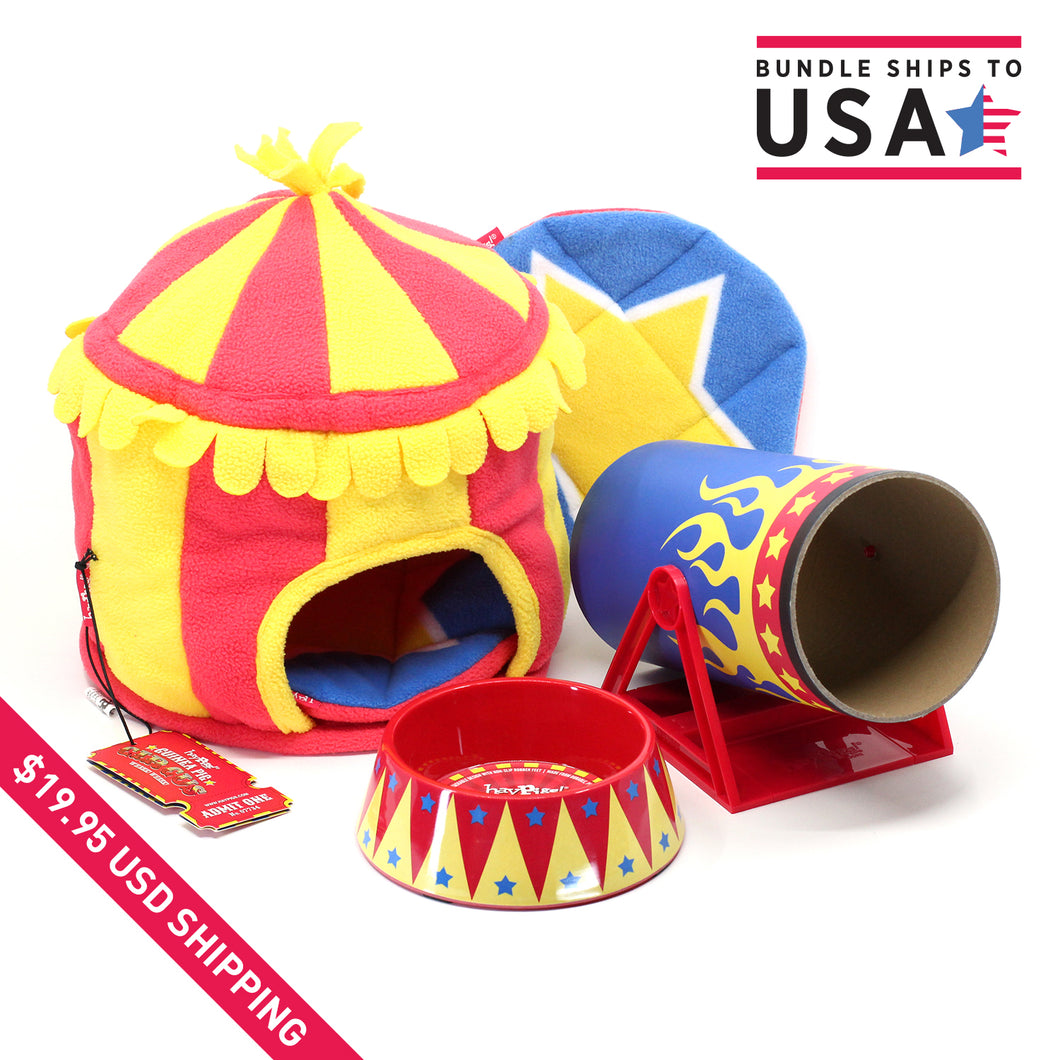 USA EXCLUSIVE: HAYPIGS!® Guinea Pig Circus™ range - STARTER SET