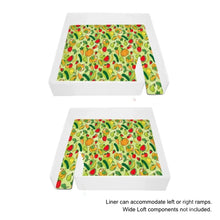 Load image into Gallery viewer, Ozzy Cages C&amp;C Cage Fleece Liners - Veggie Patch Collection
