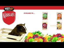 Load and play video in Gallery viewer, VetIQ Nibblots Treats for Small Animals - Tropical 30g
