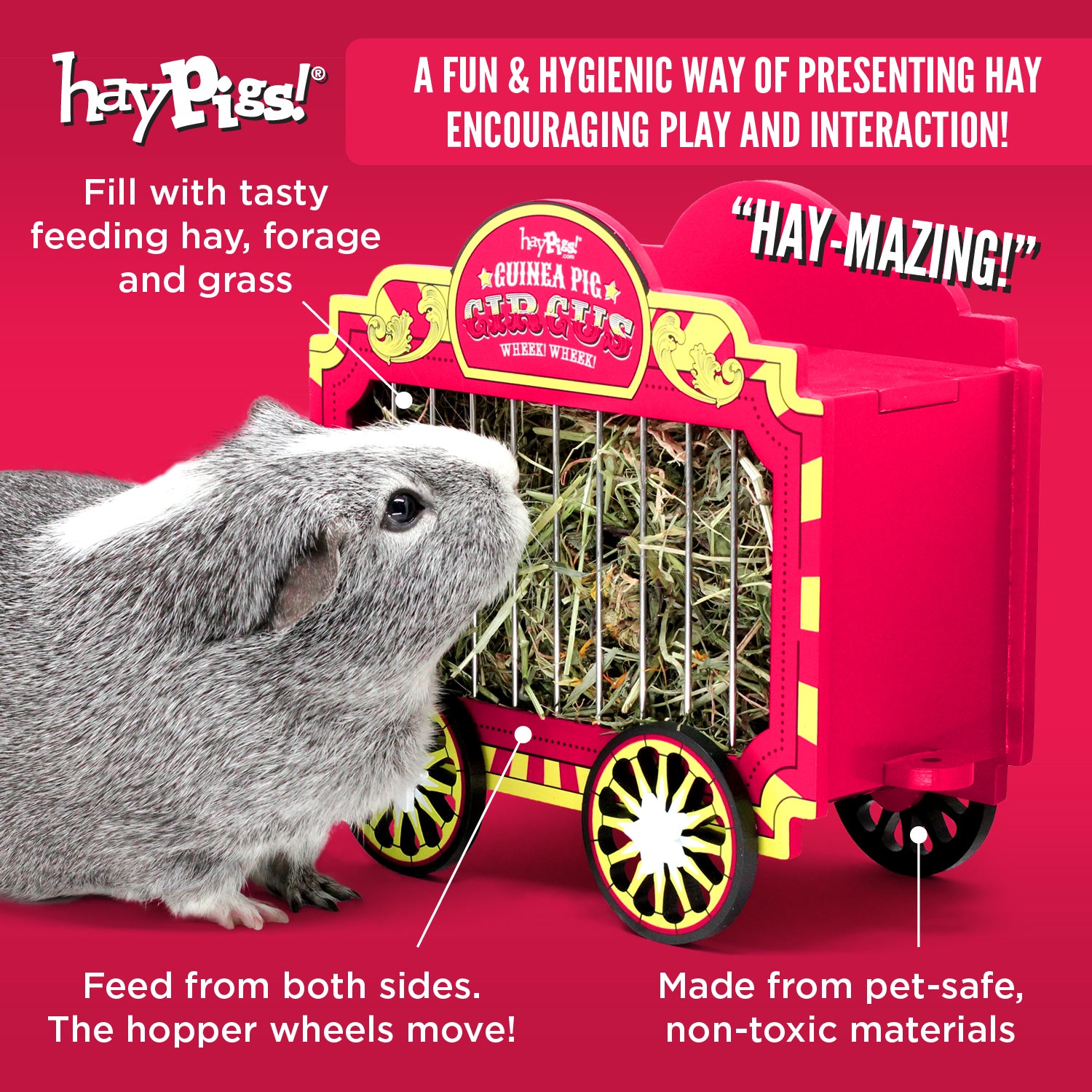 Haypigs wheek wagon sale