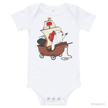Load image into Gallery viewer, HayPigs!® Horizon Baby Bodysuit - Short Sleeve
