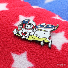 Load image into Gallery viewer, HayPigs!® Cavy Cannonball™ Enamel Pin Badge
