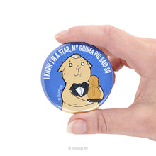 Load image into Gallery viewer, HayPigs!® Piggin&#39; Awesome Pocket Mirror - &#39;I&#39;m A Star&#39; Edition
