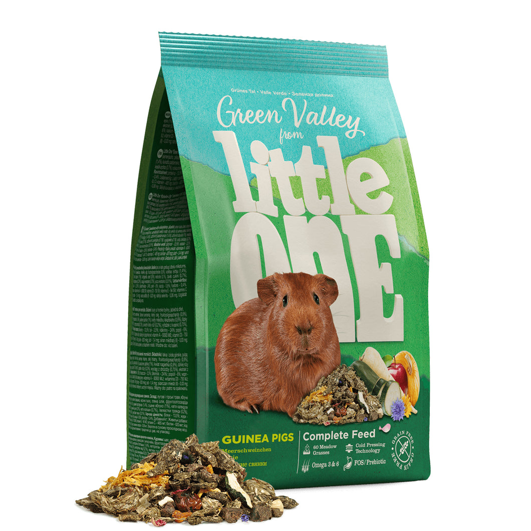 Little One 'Green Valley' Fibrefood for Guinea Pigs 750g