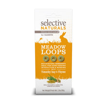 Load image into Gallery viewer, Selective Naturals Meadow Loops with Timothy Hay and Thyme, 80g
