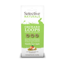 Load image into Gallery viewer, Selective Naturals Orchard Loops with Apple and Timothy Hay, 80g
