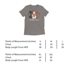 Load image into Gallery viewer, HayPigs!® Arriba Perú! Unisex T-shirt - Grey Triblend
